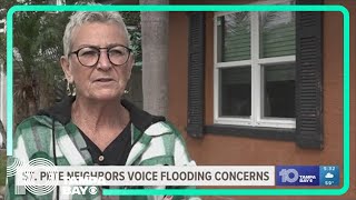 St. Pete community members voice concerns about storm damage, flooding