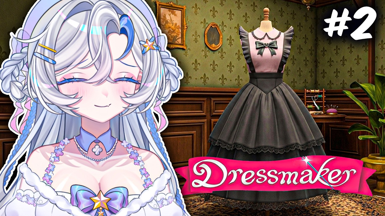GAME MAY ĐỒ MÀ CŨNG BÁNH CUỐN THẾ NHỈ?!!【DRESSMAKER #2 | Sứa có Não】