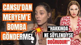 Sadakatsiz'in Aysa'sı Cansu Dere Timur Savcı'nın Meryem Uzerli hakkındaki iddialarına ne yanıt verdi