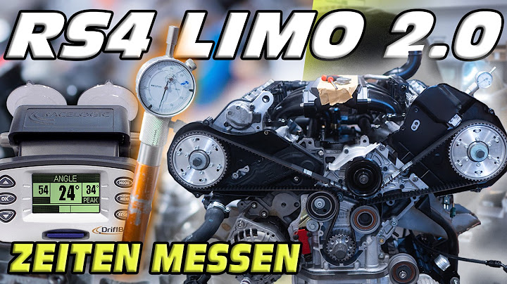 RS4 Limo 2.0 - Steuerzeiten EINMESSEN - Ihr habt es euch gewünscht!