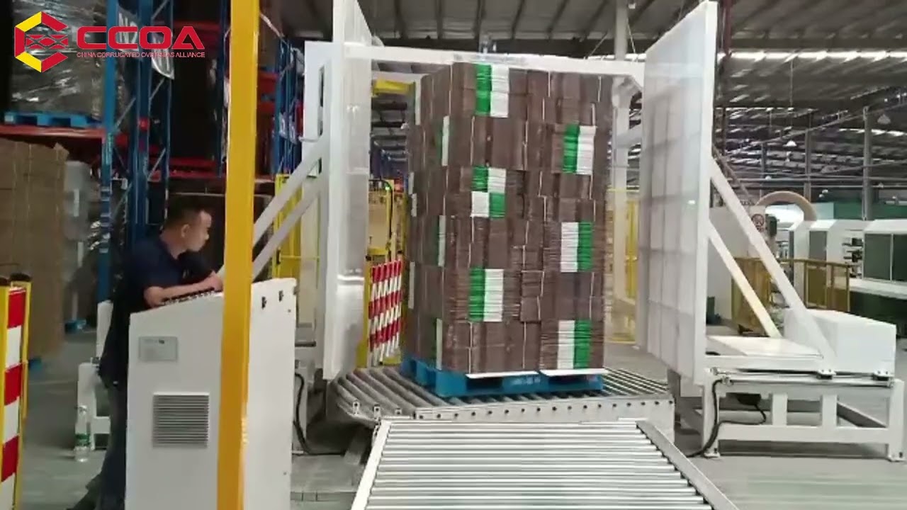 Automatic Wrapping Machines for corrugated boxes CCOA