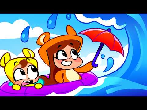 🌊Be Prepared, Don't Be Afraid! | 🌧️Natural Disaster Safety Guide for Kids 🌪️