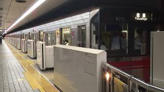 名市交桜通線6000形 6112H(徳重行き)久屋大通駅 発車‼️
