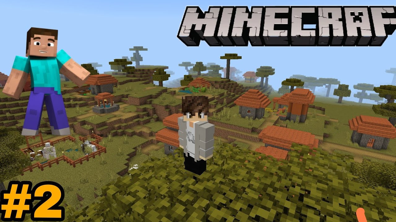 I Found village in Minecraft survival series - YouTube