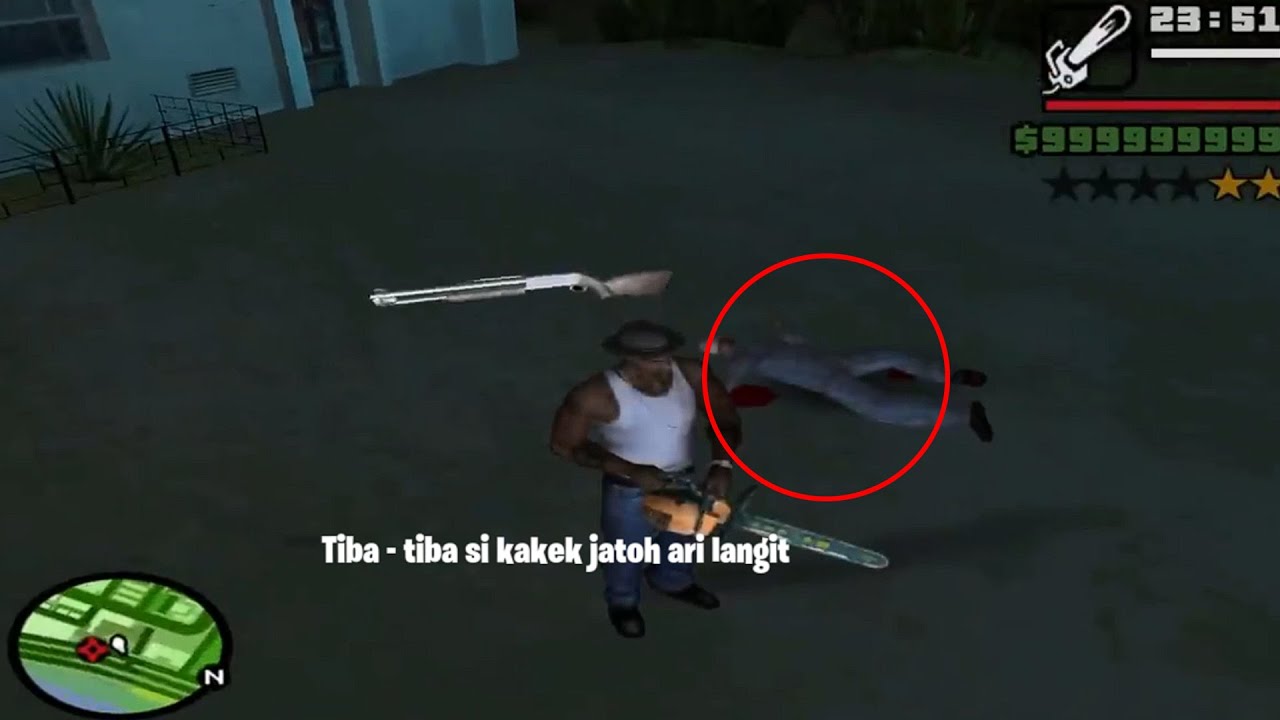 Kejadian Tak Terduga di Video GTA SA ku