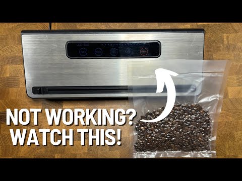 Kmart Anko Vacuum Food Sealer Troubleshooting and Maintenance