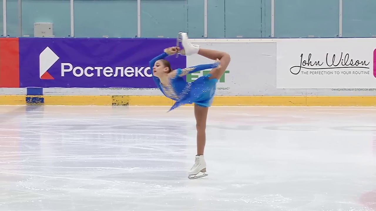 Кубок России   Рoстелeкoм 2018 2019 гг , Жeнщины, MC Произвольная программа 14# Алёна КОСТОРНАЯ  МОС