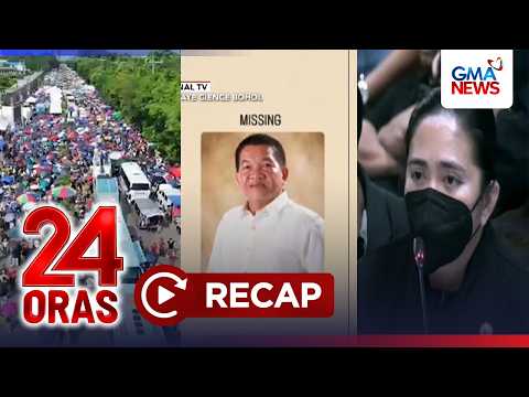 24 Oras: (Part 1) Nawawalang ex-Abuyog Vice Mayor at anak niya, natagpuang patay; atbp