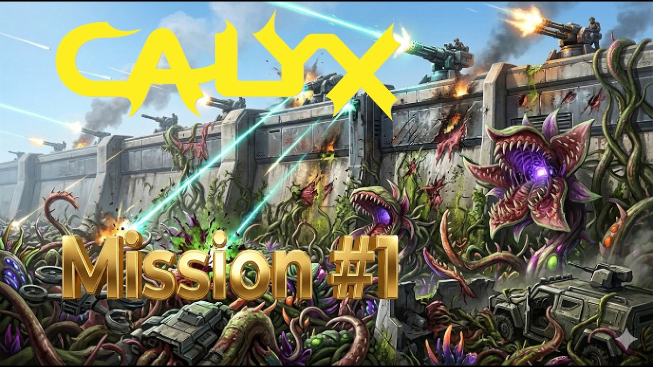 CALYX🌹 a game where everything on the planet wants to destroy you!💥 ...
