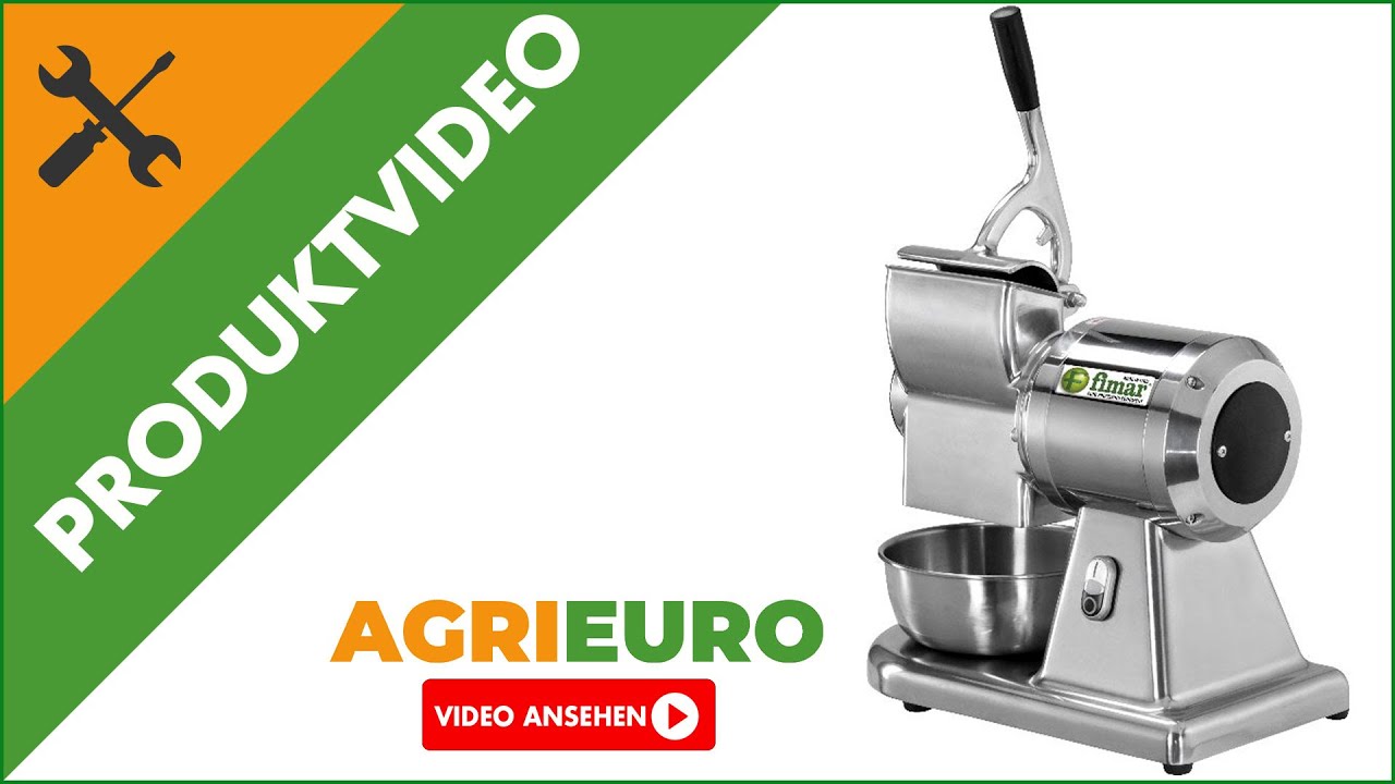 Produktvideo Profi Elektroreibe Fimar GR12S