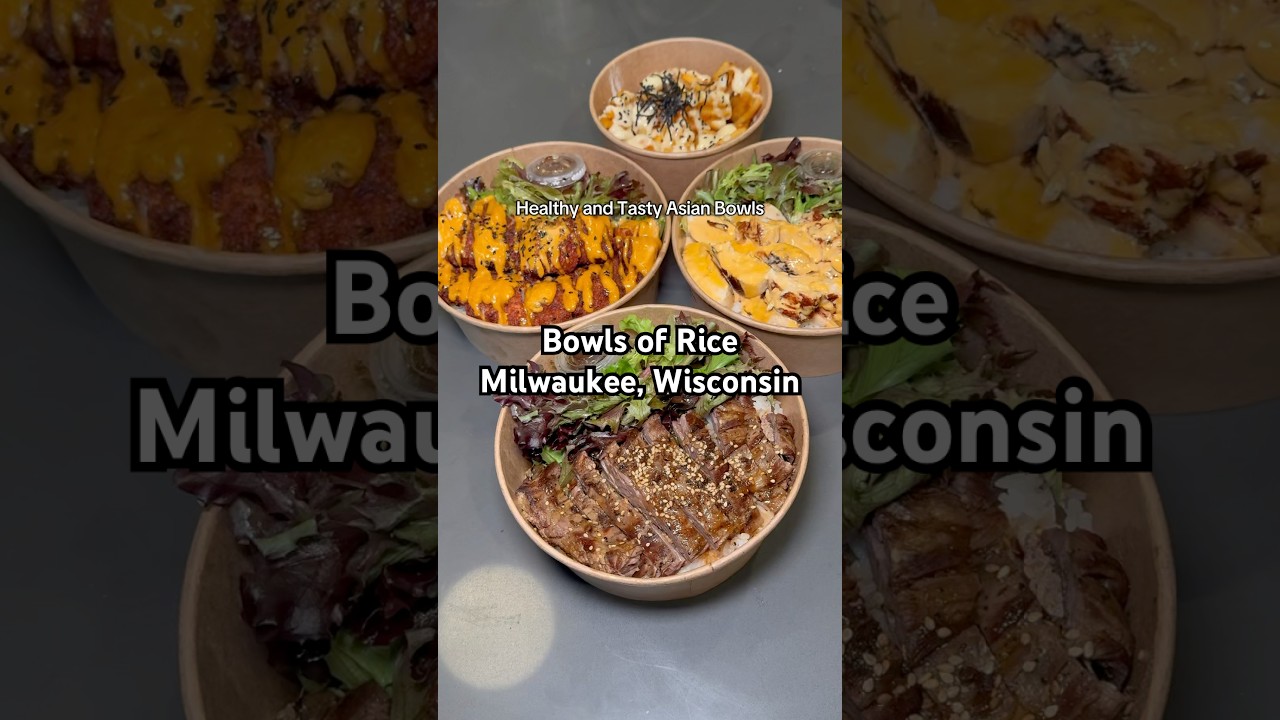 Healthy and Tasty Asian Bowls in Milwaukee, Wisconsin