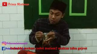 Dagelan Santri  Santri jahil habisin makanan temannya