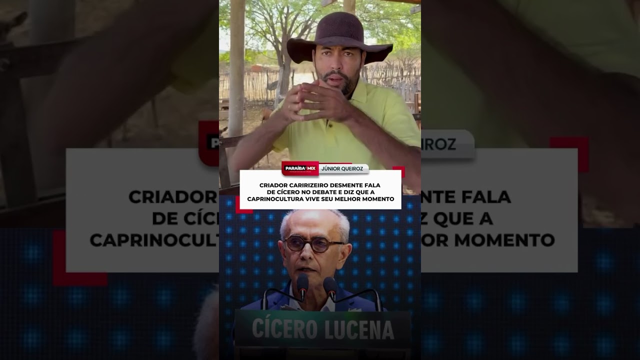 CRIADOR DO CARIRI DESMENTE FALA DE CÍCERO NO DEBATE E DIZ: A CAPRINOCULTURA VIVE SEU MELHOR MOMENTO