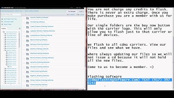 Verizon Flashing Software (www.CdmaFlashingSoftware.Com) TEXT (917) 397 0241