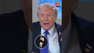 Donald Trump Wears ‘Happy Trump’ Pin But Says He’s Never Happy at White House Meeting