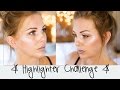 Full Face Highlighter Challenge || Collaboration