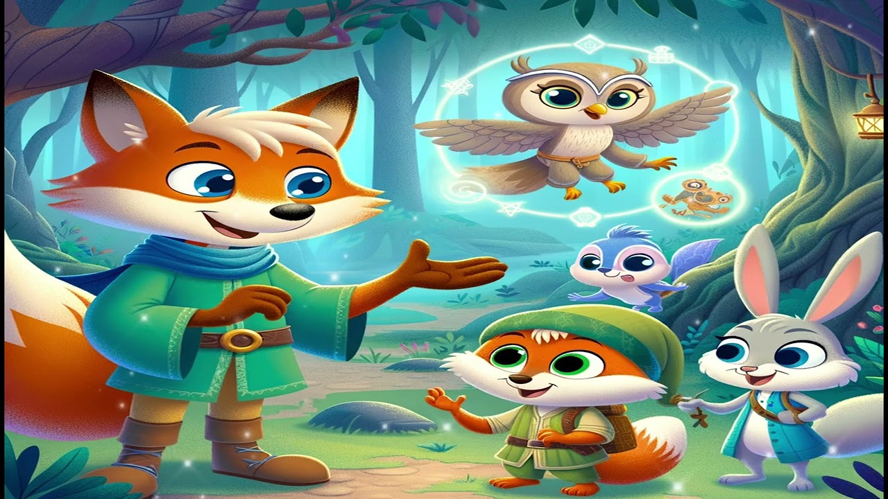 A Magical Tail in the Enchanted Forest