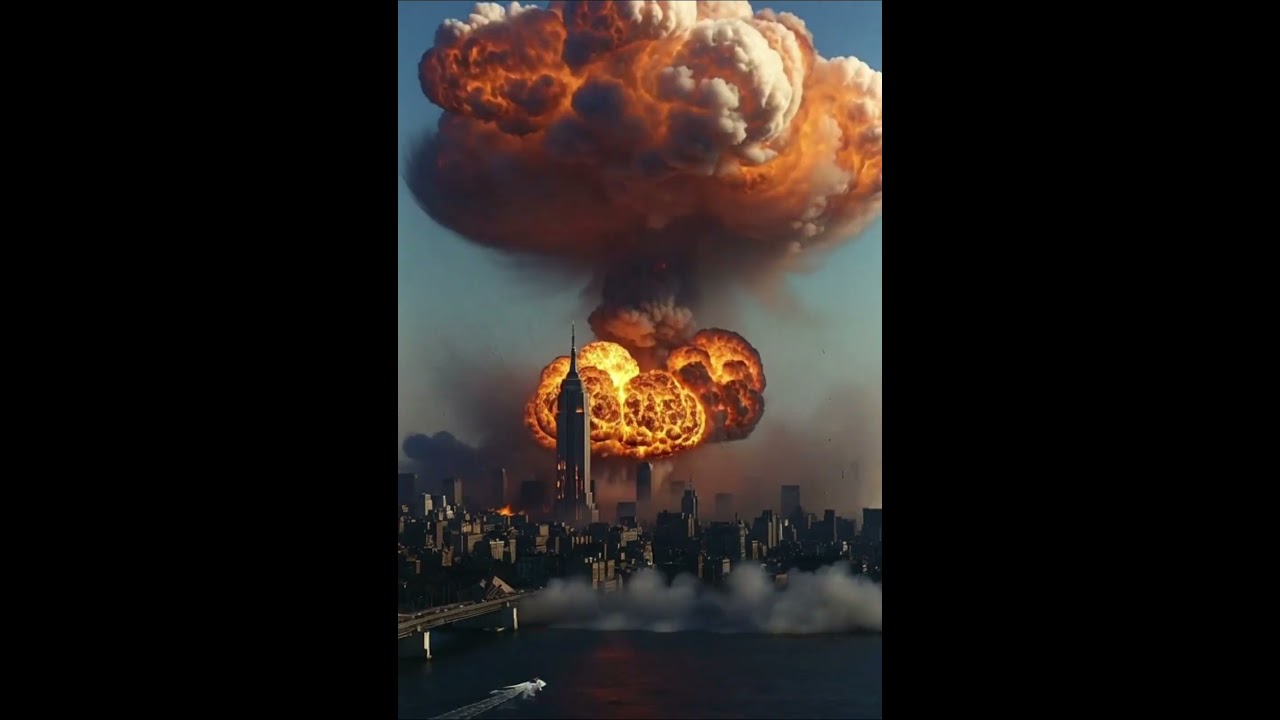 "Wings of Smoke: A Dramatic Moment in Skyscraper Demolition" 