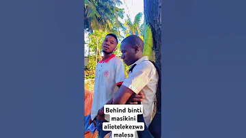 Behind Ya Binti Masikini Alietelekezwa 