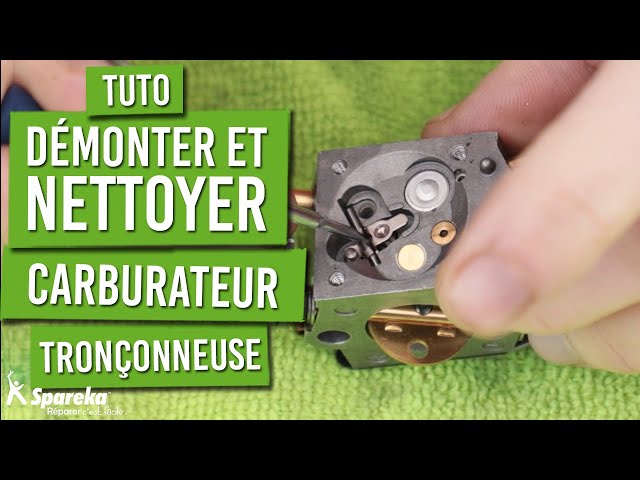 Comment démonter et nettoyer le carburateur d'une tronçonneuse