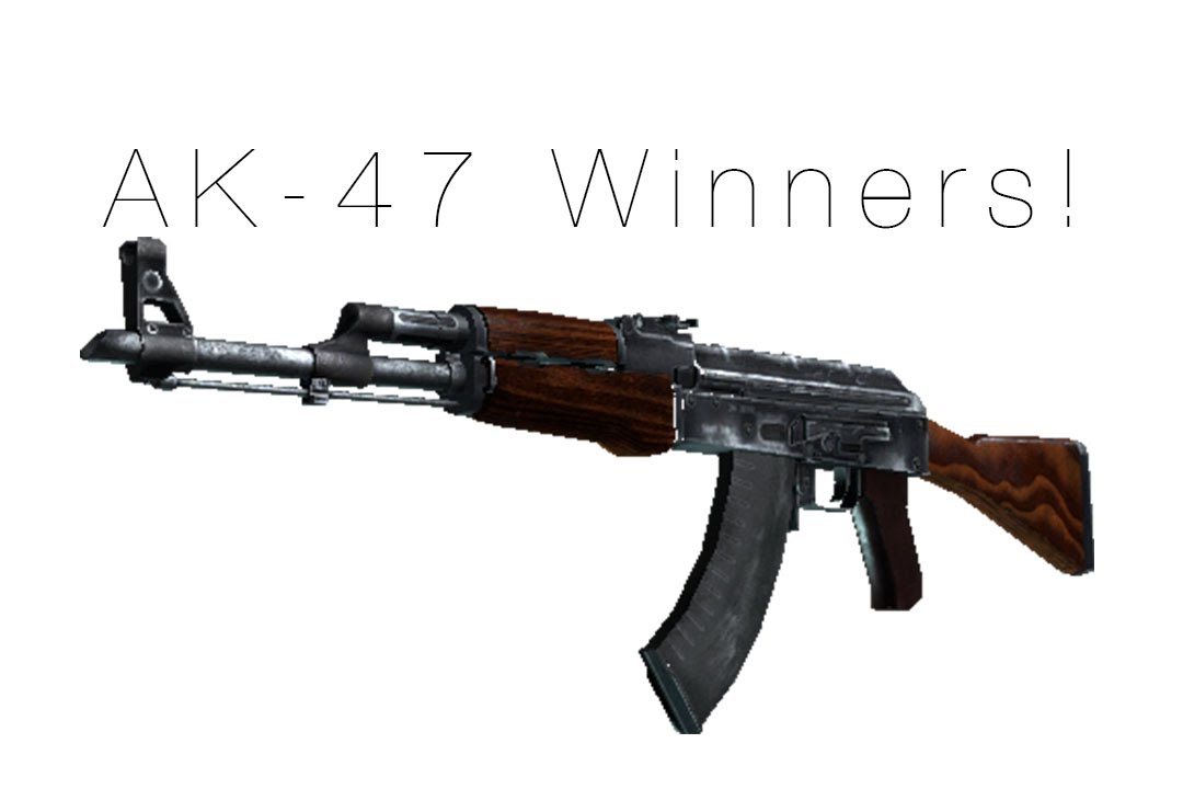 AK-47 Giveaway Winners! (CS:GO)