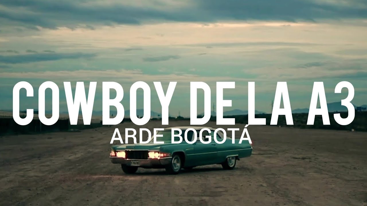 Arde Bogota VINILO + PAÑUELO Cowboys de la A3 LP 12 NUEVO