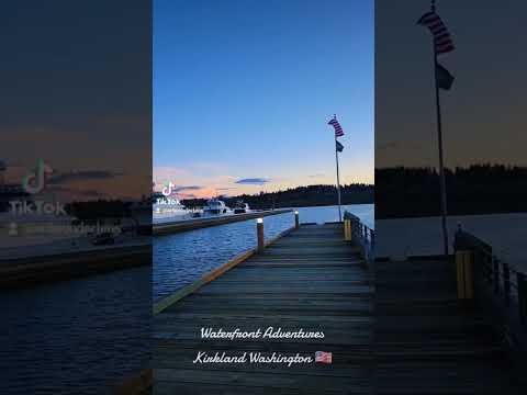 Waterfront adventures Kirkland Washington USA 🇺🇸 ✨️ ♥️ #travel #vlog #washington #usa #photography