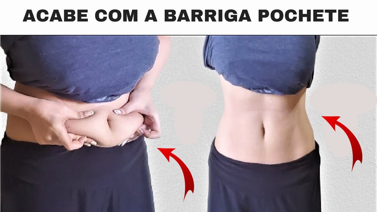Como perder a pochete da barriga com Exercícios para perder pochete ...