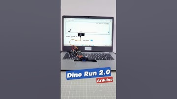 Made Chrome’s Dino Run with Just an Arduino! #arduino #arduinoproject