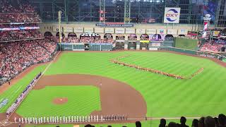 2021 ALCS Game One: Astros Introductions and National Anthem