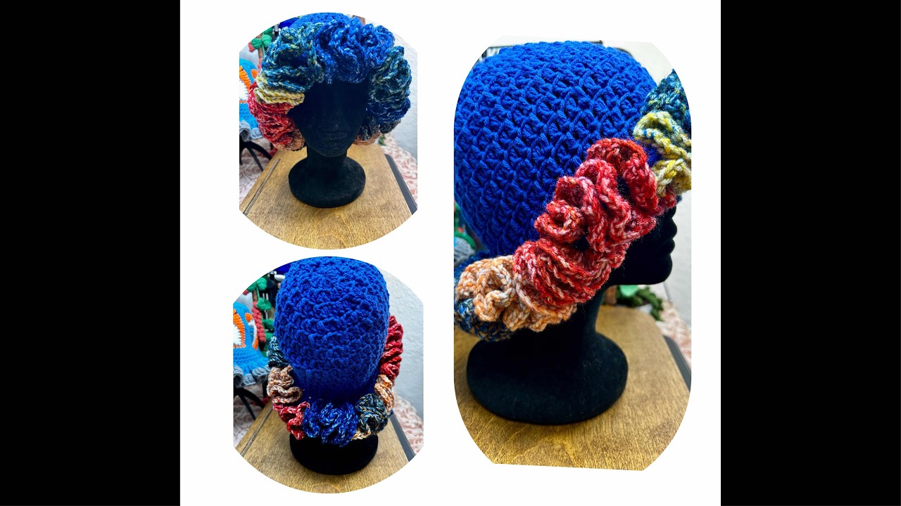 Crochet Ruffle Tutorial Textured Ruffle Hat - Crochet Tutorial 🧶 - YouTube