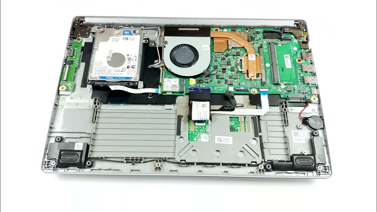 Acer Aspire 5 (A515-54) - disassembly and upgrade options - YouTube