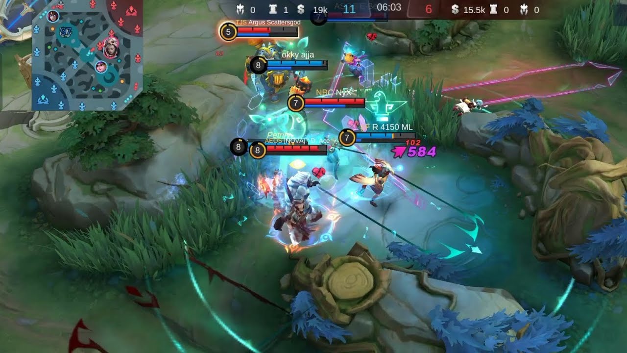 gameplay hero mathilda roam 2023 - Mobile Legends