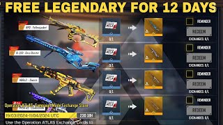 *NEW* How To Get \/ Unlock Free Legendary Weapon For 12 Days Operation Atlas Campaign Mode Codm 2024