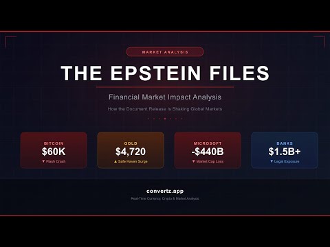 Epstein Files: How They're Shaking Markets