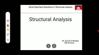 Most important MCQ'S in structural Analysis : part 1(Quiz)
