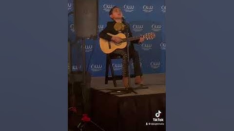 Special Performance by Mariachi sensation Mateo Lopez at Installation of OLLU President Abel Chávez