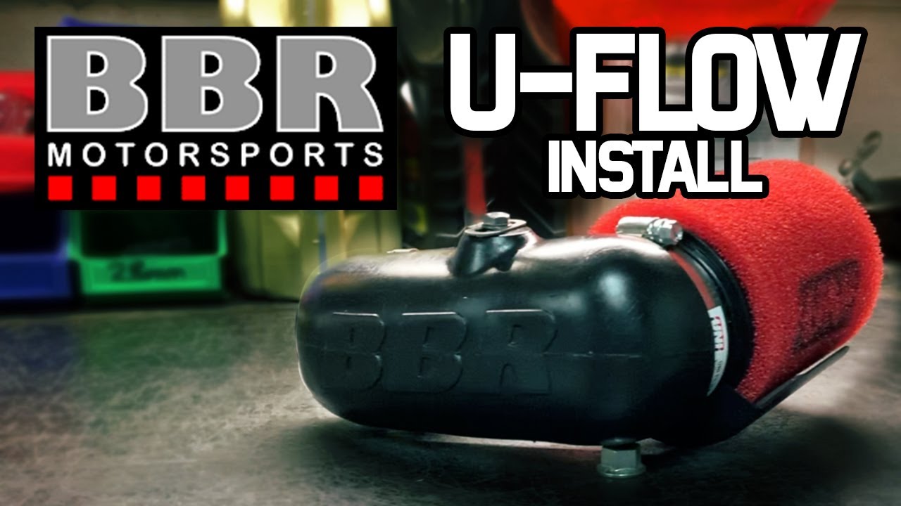 KLX110L BBR UFlow Install YouTube