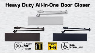 Universal Hardware UH4061/UH4062/UH4063 Parallel Mount Install Instructions with Mounting Plate