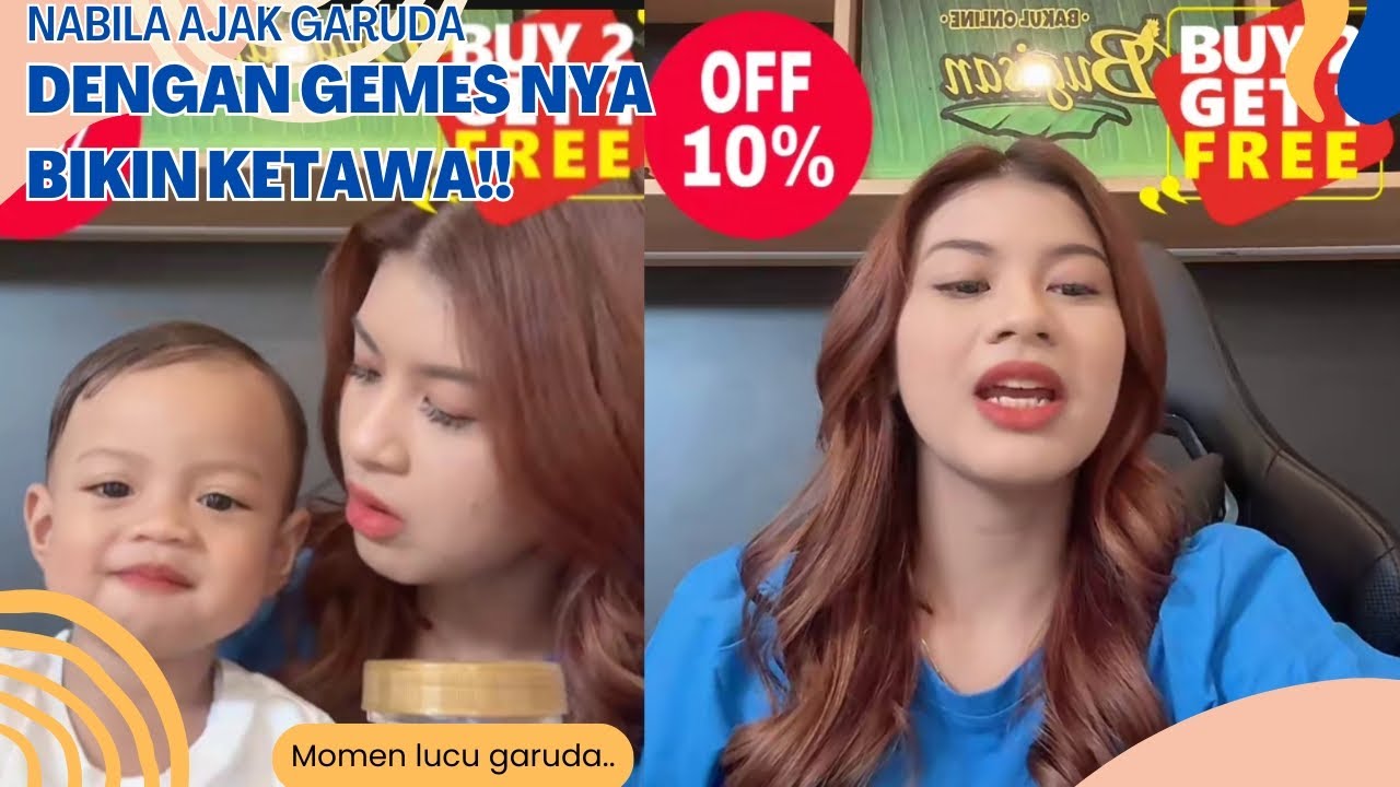 Lucunya Momen Garuda Ketawa Happy Saat Bareng Mama Live‼️