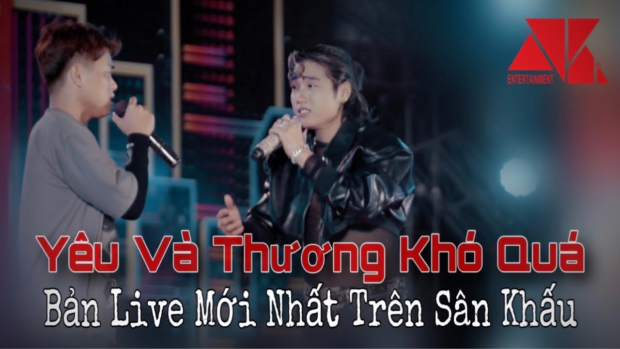 YÊU VÀ THƯƠNG KHÓ QUÁ | AKI KHOA | Bản hát live như nuốt đỉa cùng fans cứng tại Long Xuyên  ....