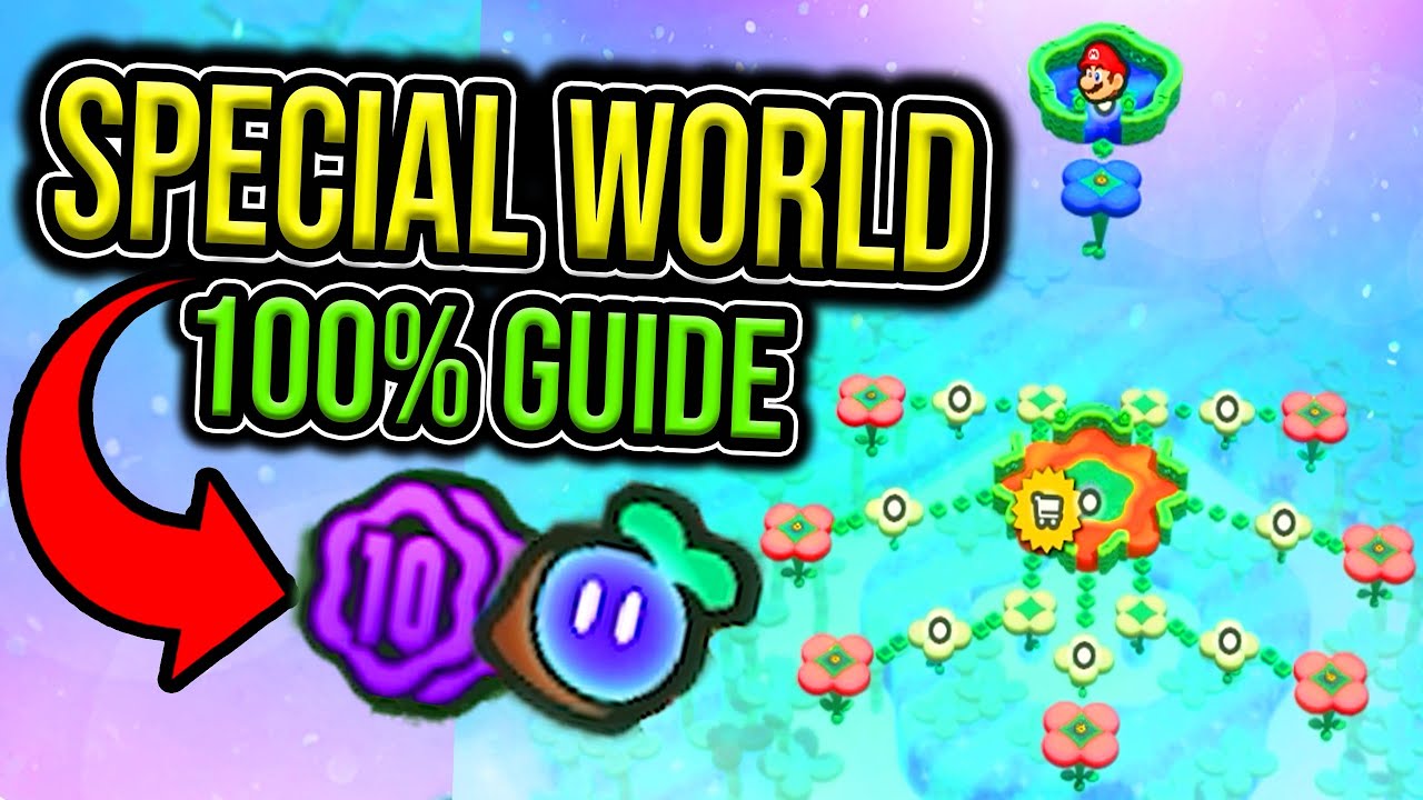 Super Mario Bros. Wonder 100% Full Guide - All Wonder Seeds