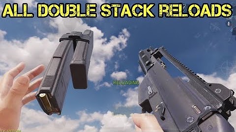 All Double Stack Mag Weapon reload animations in COD Mobile | Call of Duty Mobile