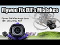 Flywoo DJI O4 Lens Wide Angle Lens Kit - 155° FOV For Everyone!​​