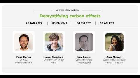 Demystifying carbon offsets