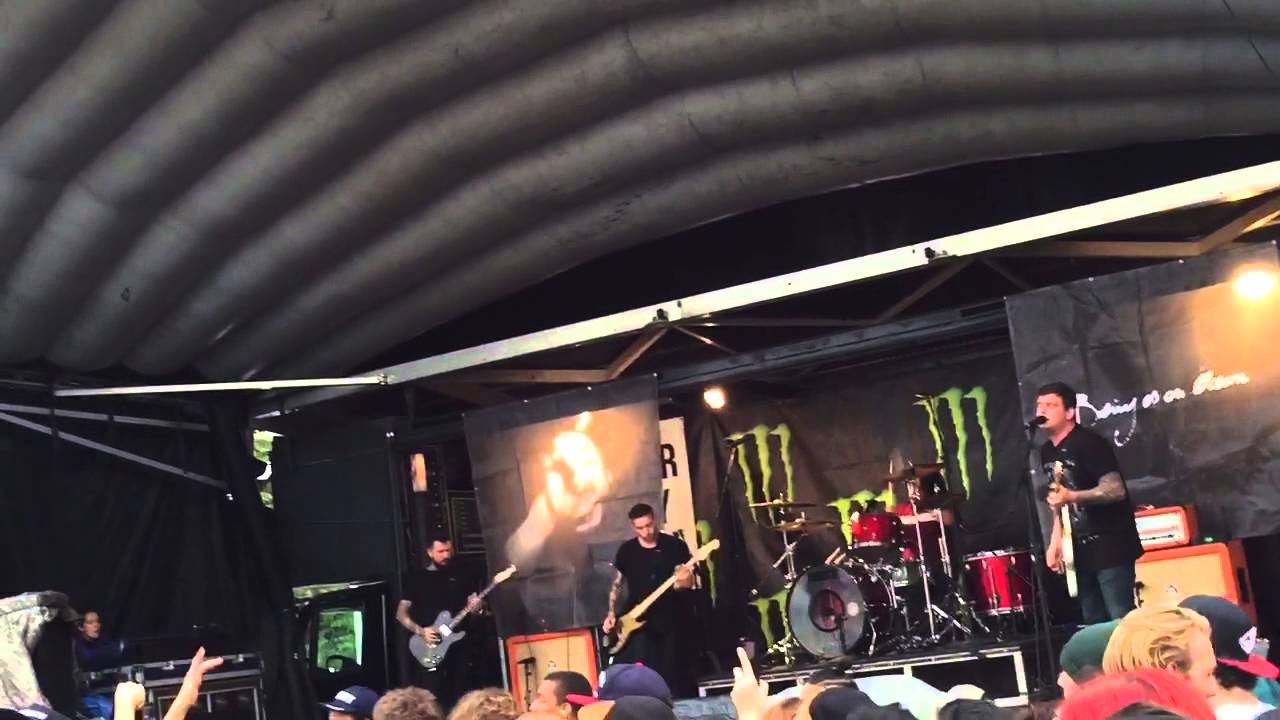 Being As An Ocean - Death's Great Black Wing Scrapes The Air - 07/17/15 - Toronto Warped Tour (LIVE)