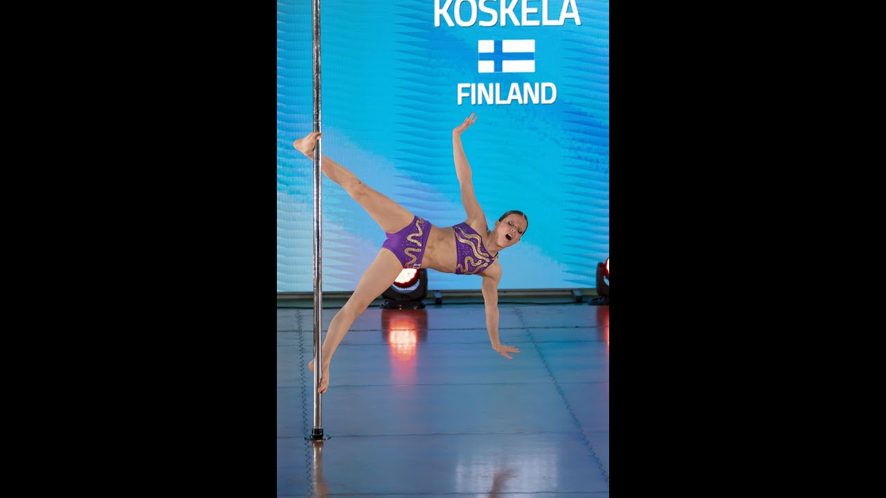Mandi Koskela Posa World champion juniorA 2022. Choreography: Oona Antinjuntti