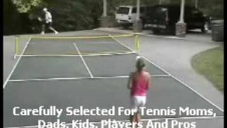 Ned's Mini Tennis Court System - Portable Net, Balls & Lines - Mansion Select screenshot 3
