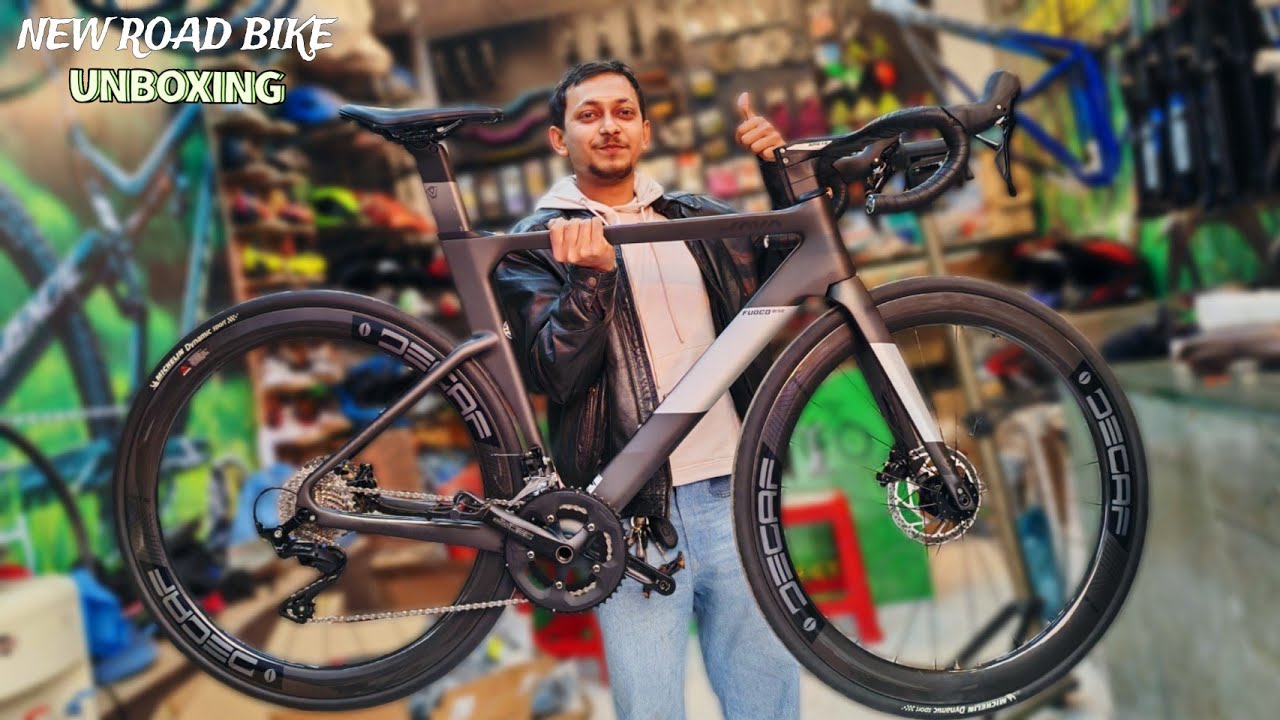 Carbon Road Bikes Unboxing | JAVA Fuoco Top 6 - YouTube