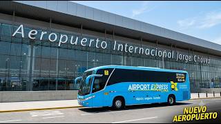 I Traveled on the Airport Express Bus from Jorge Chávez Airport to Miraflores, Lima